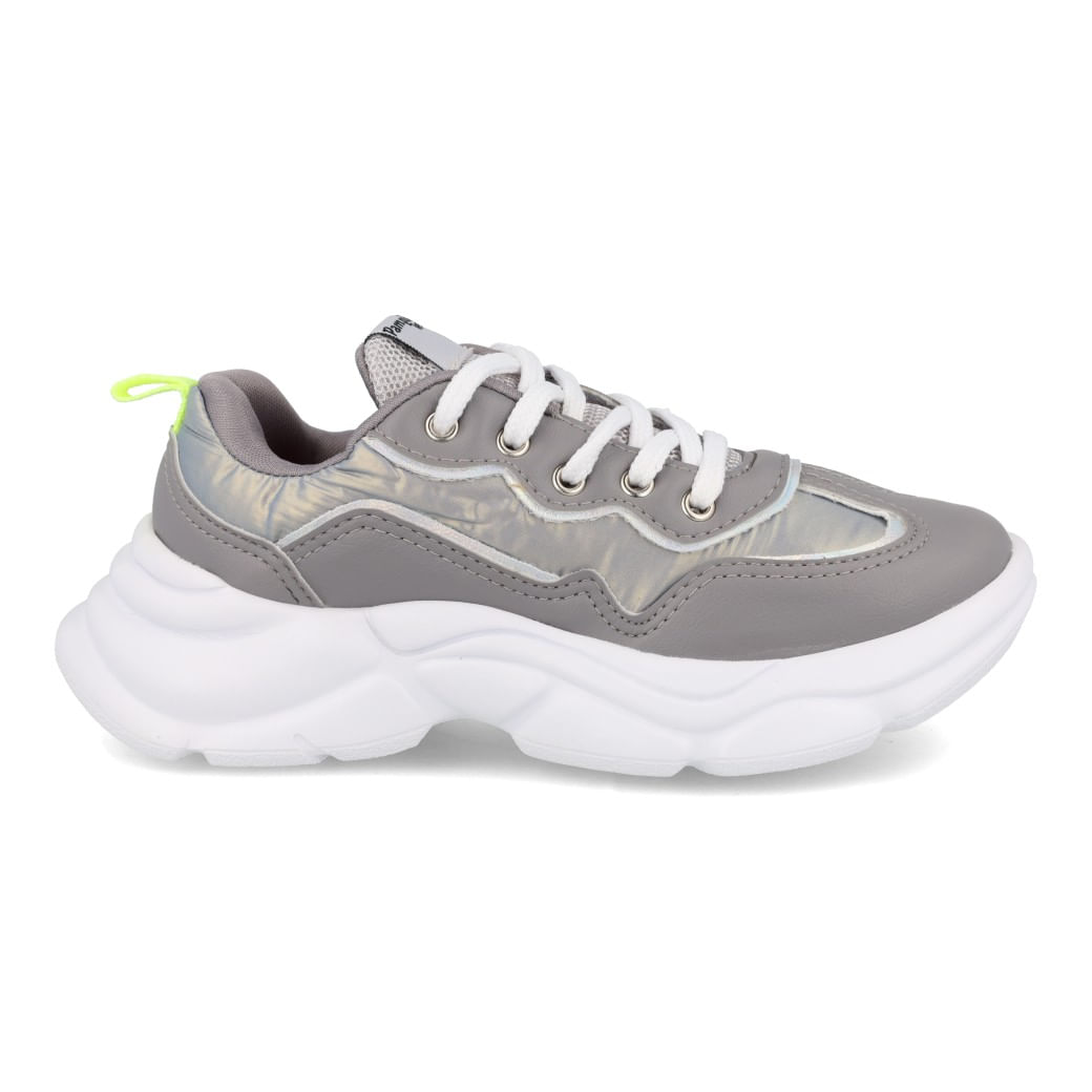 Pampili Tenis 575006000-3227 Cinza Asfalto Sint_3__